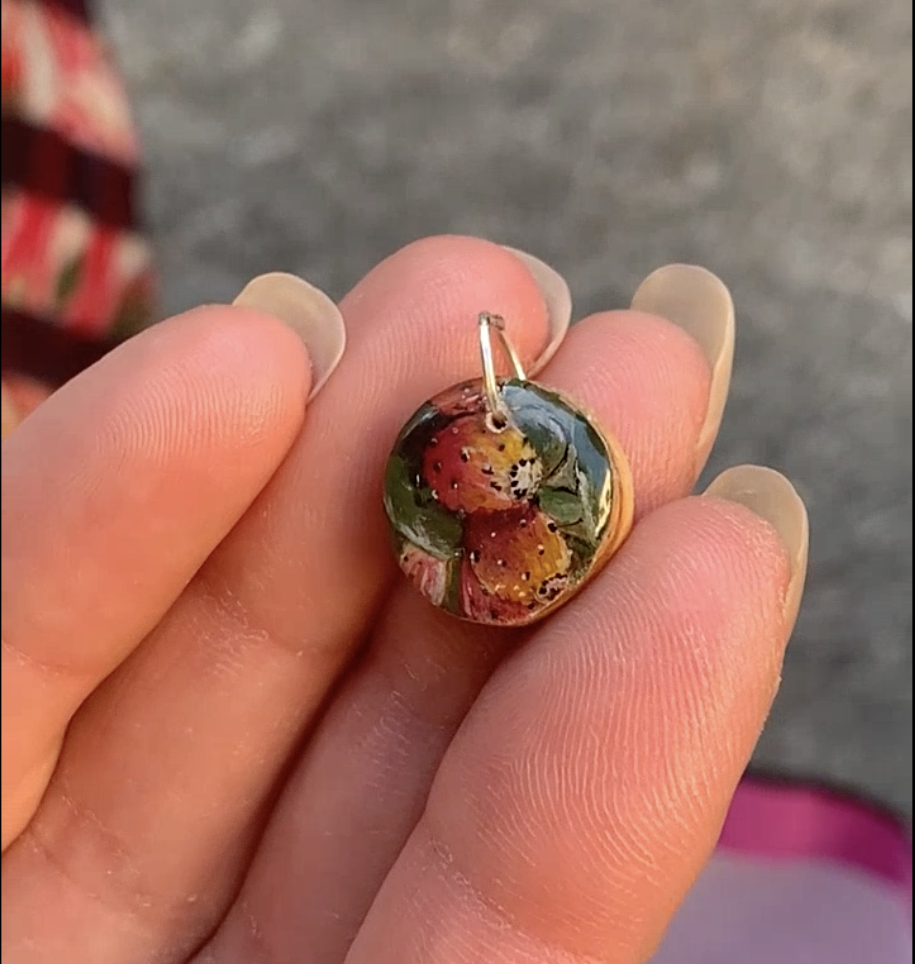 Mini Charm dipinto a mano